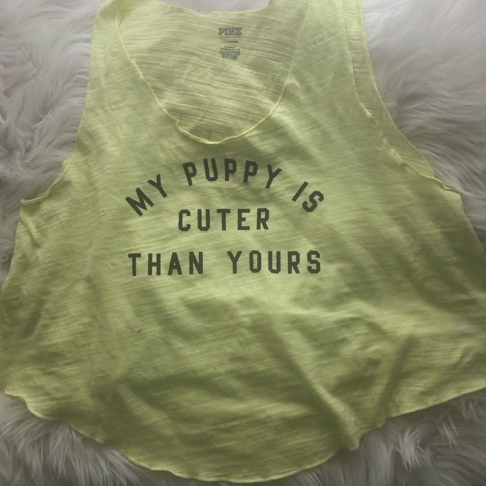 VSPINK unconstructed tank top/sleepwear sized Large